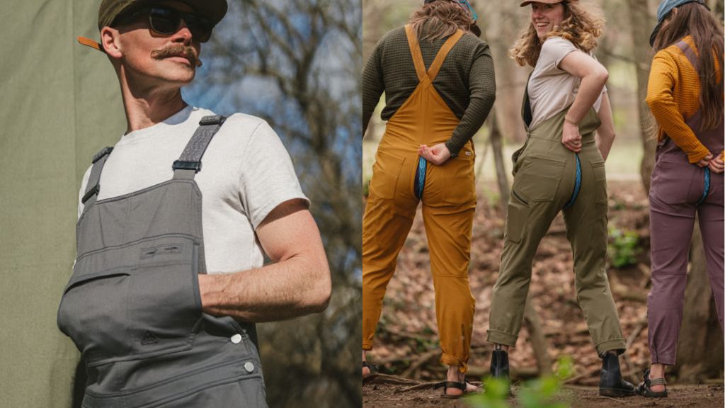 Kickstarter - Ecotrek Overalls Adventure Overalls with GoFly® Zipper Tech