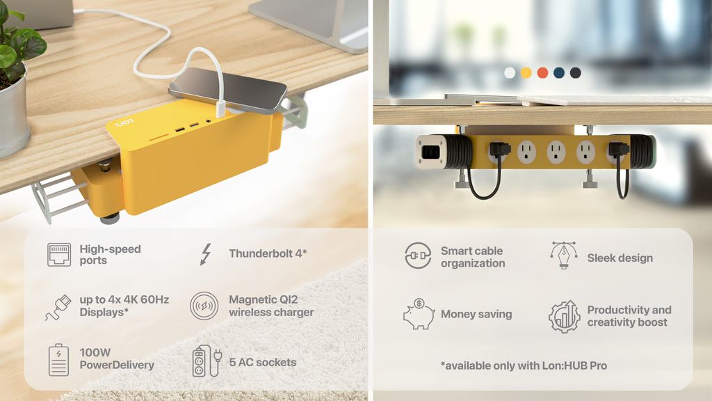 Kickstarter - LonHUB - Next Level Connectivity and Charging