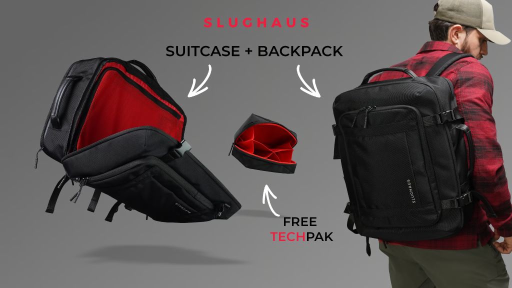 Kickstarter - Suitcase Backpack Perfect Sized Personal Item