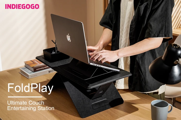 Indiegogo - FoldPlay - Ultimate Couch Entertaining Station